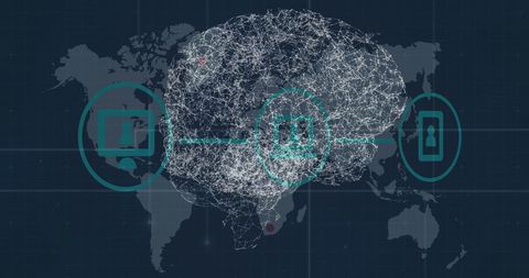 Global Technology Networks and Digital Brain Interface