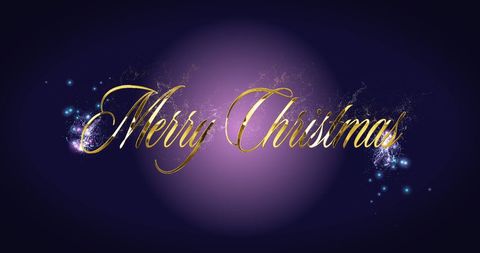 elegant merry christmas text with sparkling effects - Download Free Stock Images Pikwizard.com