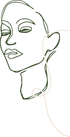 Minimalist Continuous Line Face Outline on Transparent Background - Download Free Stock Videos Pikwizard.com