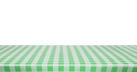 green checked tablecloth with transparent background for creative design - Download Free Stock Videos Pikwizard.com