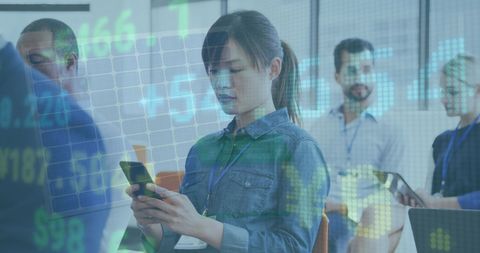 Global Business Professionals Analyzing Digital Financial Data - Download Free Stock Images Pikwizard.com