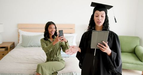 Graduation at home: achieving academic milestones virtually
