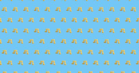 Seamless Yellow Musical Notes Pattern on Blue Background - Download Free Stock Images Pikwizard.com