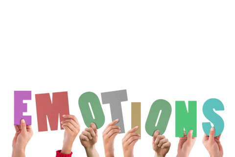 transparent hands holding colorful letters spelling emotions - Download Free Stock Videos Pikwizard.com