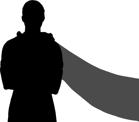 silhouette of man on transparent background for communication designs - Download Free Stock Videos Pikwizard.com