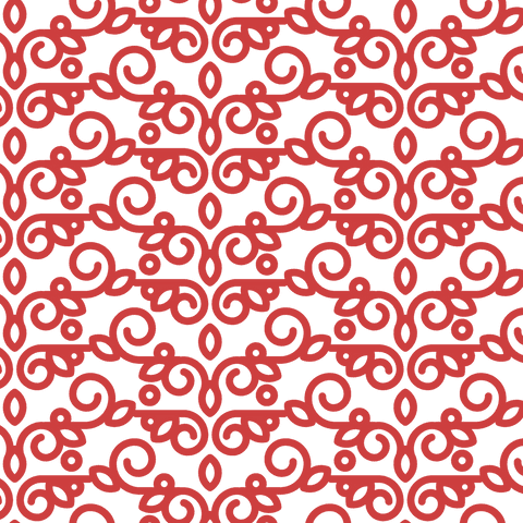 red ornate vector pattern on transparent background - Download Free Stock Videos Pikwizard.com