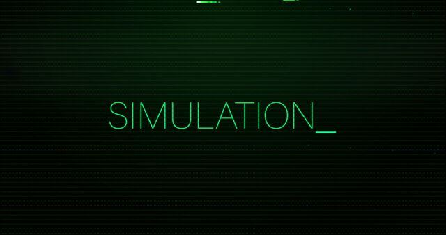 Glitchy Green Holographic Digital Simulation Text - Download Free Stock Images Pikwizard.com