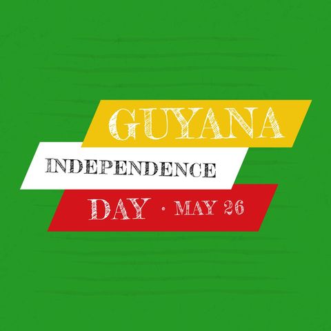 Guyana Independence Day Celebration Background - Download Free Stock Templates Pikwizard.com