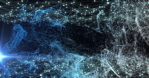 Futuristic Network Pattern with Digital Connections - Download Free Stock Images Pikwizard.com