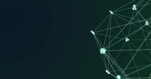 Futuristic Network Connections on Digital Globe Background - Download Free Stock Images Pikwizard.com