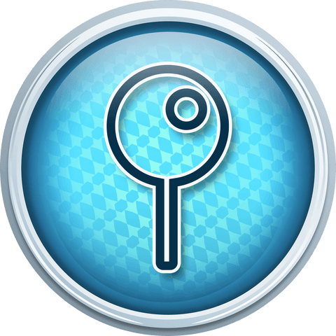 Transparent Magnifying Glass Icon on Blue Background - Download Free Stock Videos Pikwizard.com