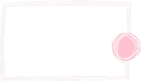 white rectangular frame with pink scribble circle on transparent background - Download Free Stock Videos Pikwizard.com