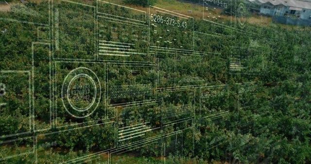 Drone Technology Overlaying Smart Farm for Precision Agriculture