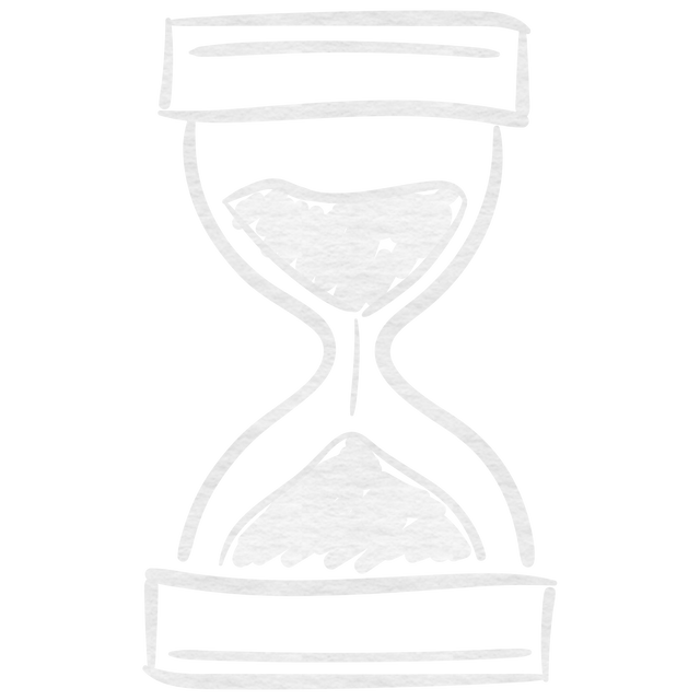 Minimalistic Hourglass Illustration on Transparent Background - Download Free Stock Videos Pikwizard.com