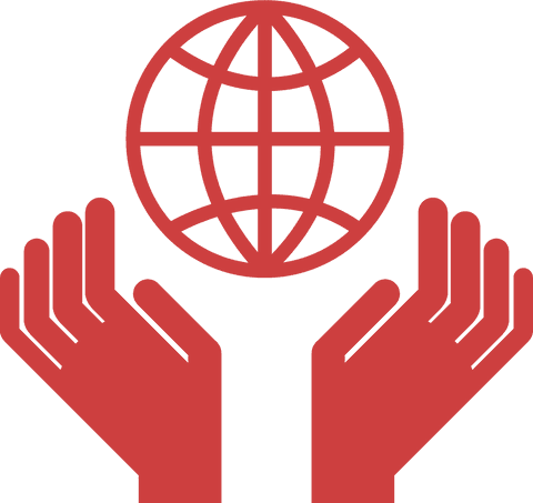 transparent hands holding globe icon symbolizing global unity - Download Free Stock Videos Pikwizard.com