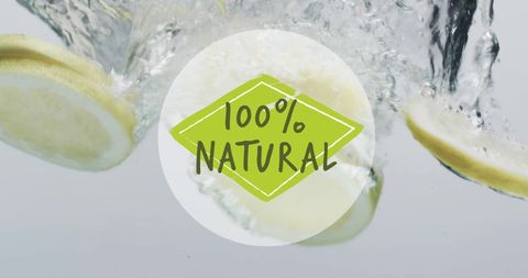 Fresh Organic Citrus Slices in Splashes of Water - Download Free Stock Images Pikwizard.com