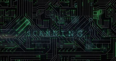 abstract digital circuit board with futuristic connections - Download Free Stock Images Pikwizard.com