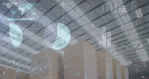 Financial Graphs and Datasets Over Warehouse Scene