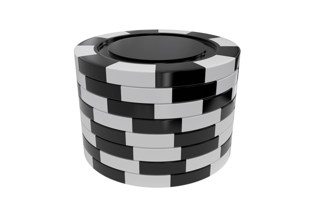 Stack of Transparent Black and White Gambling Chips - Download Free Stock Videos Pikwizard.com