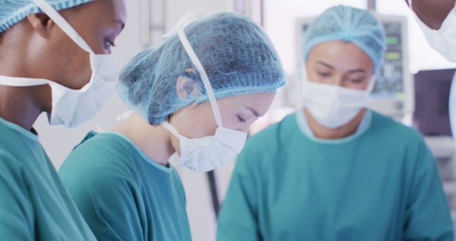 Medical Team in the Operating Room Performing Surgery - Download Free Stock Images Pikwizard.com