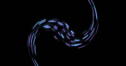 Glowing Light Trails on Dark Background - Download Free Stock Images Pikwizard.com
