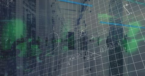 Data Integration in Modern Server Room with Digital Interface Effects - Download Free Stock Images Pikwizard.com