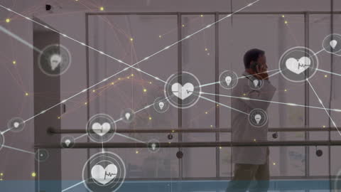 Digital Health Network with Virtual Interface Overlay