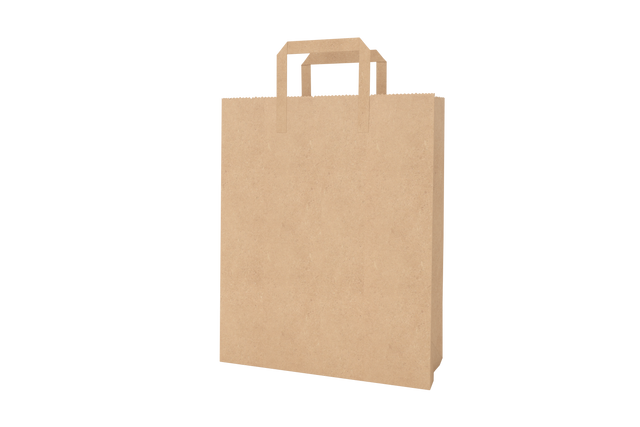 Transparent Paper Bag for Shopping and Retail, Isolated on White - Download Free Stock Videos Pikwizard.com