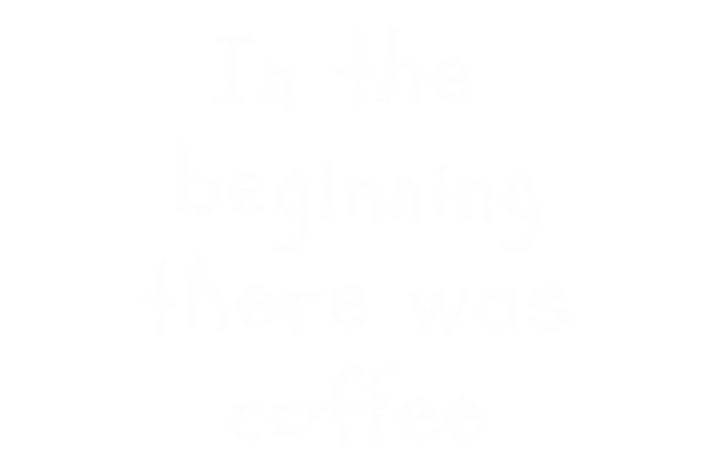 In the Beginning There Was Coffee Text on Transparent Background - Download Free Stock Videos Pikwizard.com