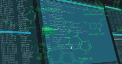 Advanced Data Processing with Digital Schematics Background - Download Free Stock Images Pikwizard.com