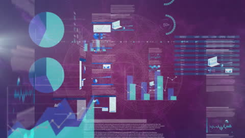 Digital Animation of Data Processing and Analytics
