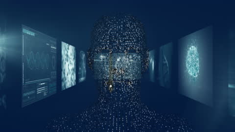 Digital Human Amidst Data Streams in Cyber Space