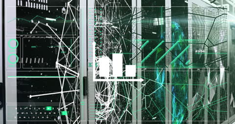 Digital Data Processing and Analytics on Server Network