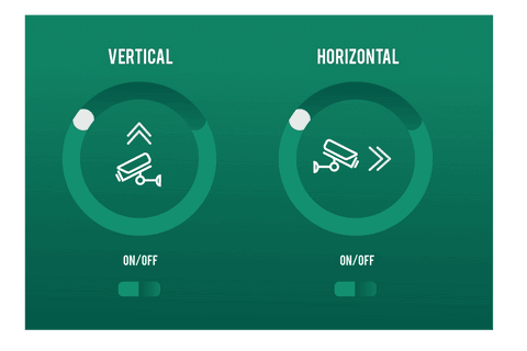 surveillance camera control interface on transparent background - Download Free Stock Videos Pikwizard.com