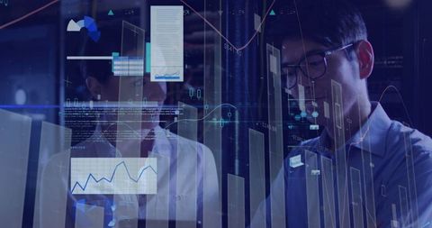 IT Engineers Analyzing Data in High-Tech Environment - Download Free Stock Images Pikwizard.com