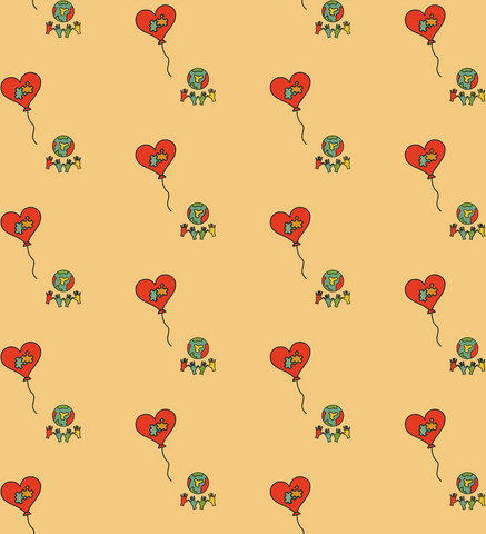 Seamless Heart Balloons and Globes on Transparent Background - Download Free Stock Videos Pikwizard.com