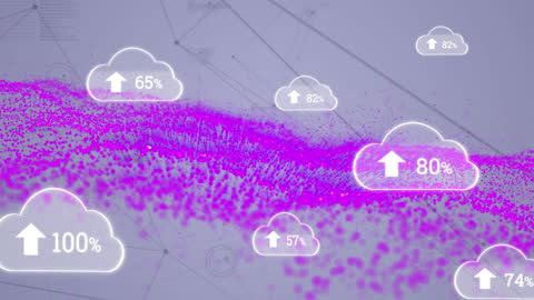 Digital Cloud Network Interface with Growing Data Insights