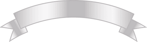 Silver Ribbon Banner on Transparent Background for Label Templates - Download Free Stock Videos Pikwizard.com