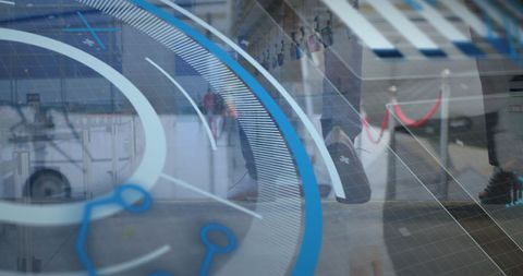 Modern airport technologies and global data network