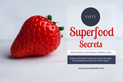 Healthy eating inspiration featuring vibrant strawberry on clean background