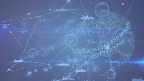 Global Network Connection and Data Visualization