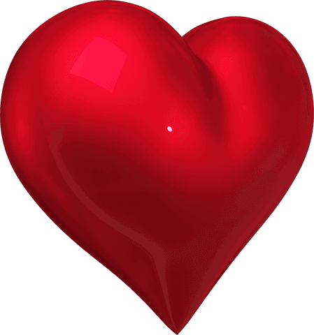 Transparent Shiny Red Heart Icon - Download Free Stock Videos Pikwizard.com