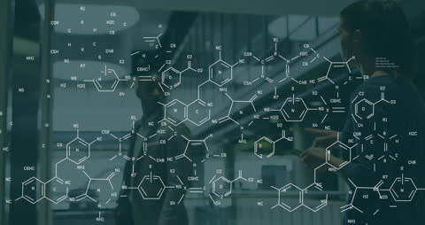 Complex Molecular Structures Explored in Science Technical Background