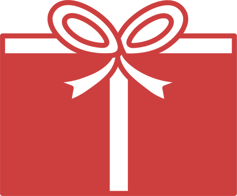Red Gift Box Silhouette on Transparent Background - Download Free Stock Videos Pikwizard.com