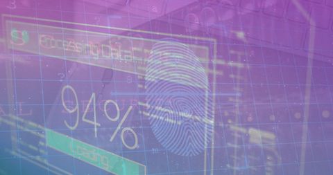 Futuristic Data Processing Interface Concept with Virtual Elements - Download Free Stock Images Pikwizard.com