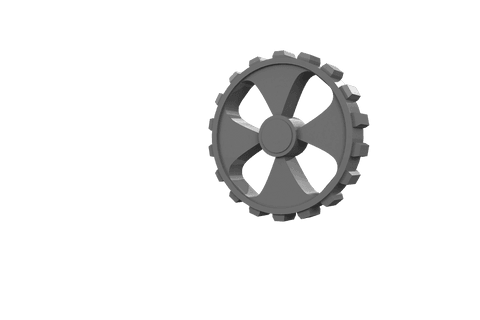 Transparent Silver Metal Cogwheel Icon with Reflective Details - Download Free Stock Videos Pikwizard.com