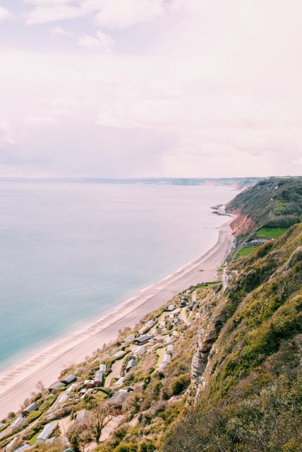 Scenic Coastal Landscape with Cliffside View - Download Free Stock Photos Pikwizard.com