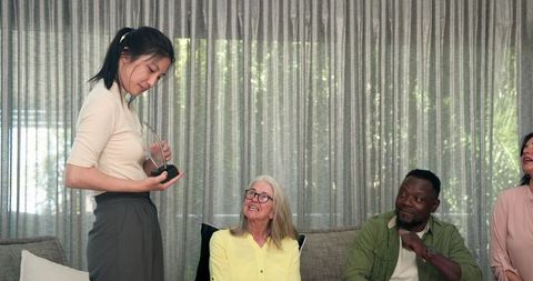 Success and Camaraderie in Group Therapy Session