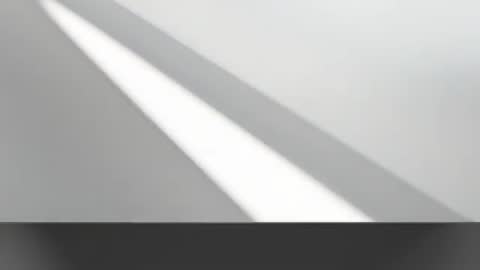 Sunlight Beam Sliding Diagonally Across Pale Wall Casting Sharp Shadow | Minimal Abstract Motion