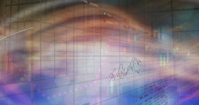 Abstract Financial Stock Market Data Background with Graphs and Charts - Download Free Stock Images Pikwizard.com